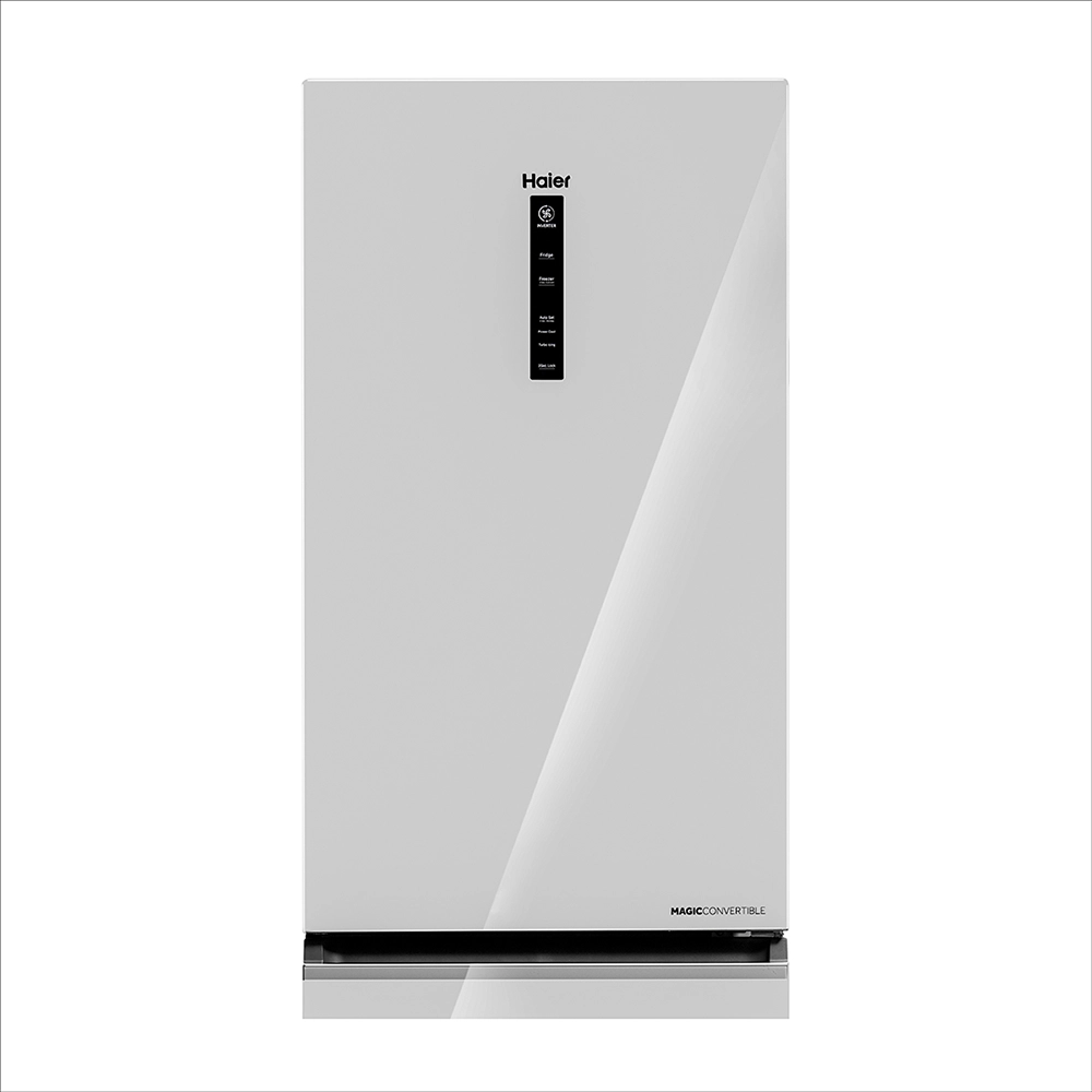 Haier 325L 3 Star Mirror Glass Bottom Mount Refrigerator